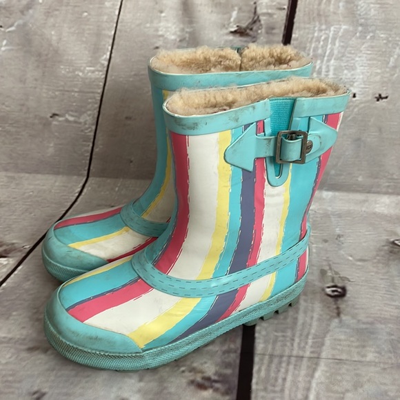 UGG Orcas stripe Boot in size 1 - Picture 2 of 15